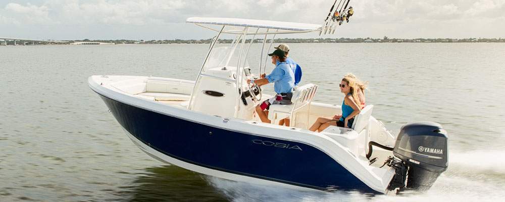 People enjoying a speed boat ride